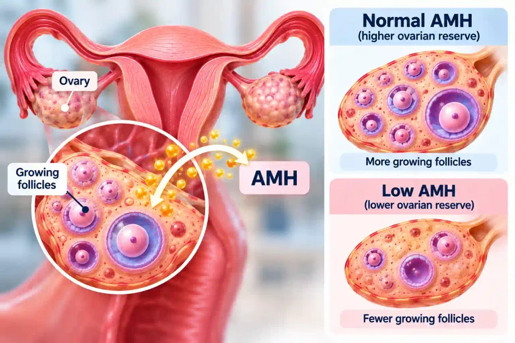 DHEA and CoQ10 for low AMH