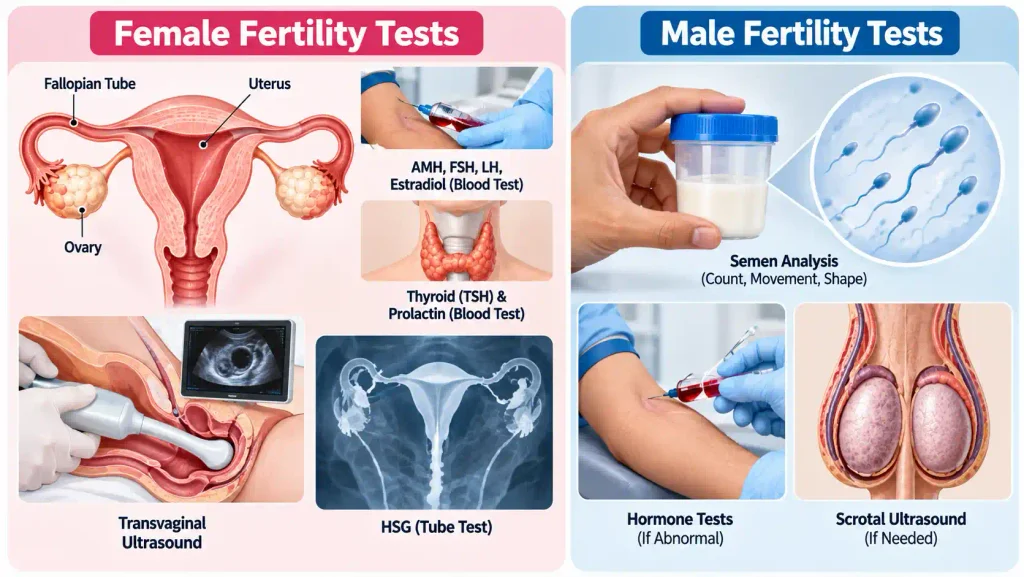 Fertility Tests for Couples