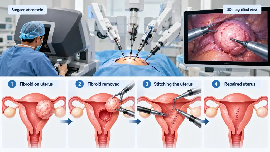 robotic myomectomy in Bangalore